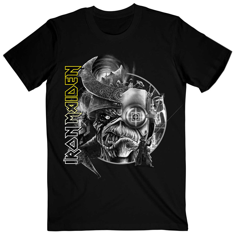 IRON MAIDEN アイアンメイデン (9月 来日 ) - The Future Past Tour '23 Greyscale / Tシャツ / メンズ 【公式 / オフィシャル】