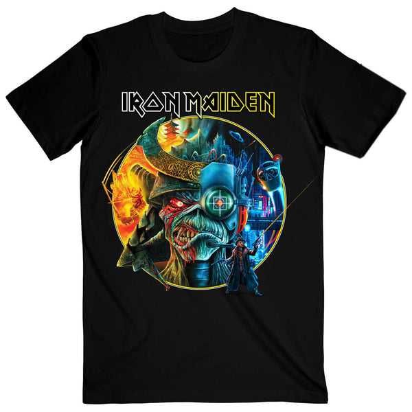 IRON MAIDEN アイアンメイデン (ポール・ディアノ 追悼 ) - The Future Past Tour '23 Circle Art /  Tシャツ / メンズ 【公式 / オフィシャル】