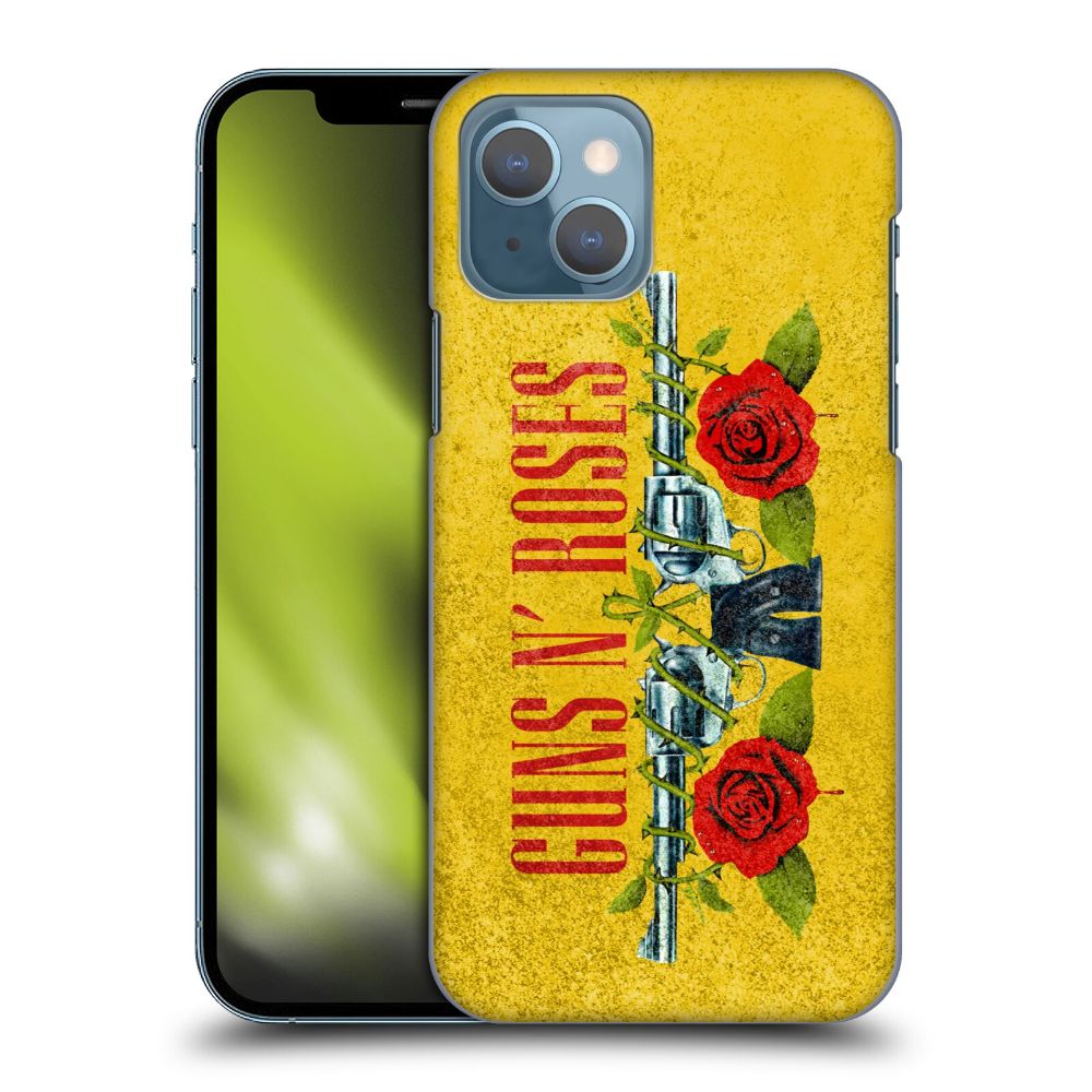 GUNS N ROSES ガンズアンドローゼズ - Pistols ハードcase / Apple iPhoneケース 【公式 / オフィシャル】