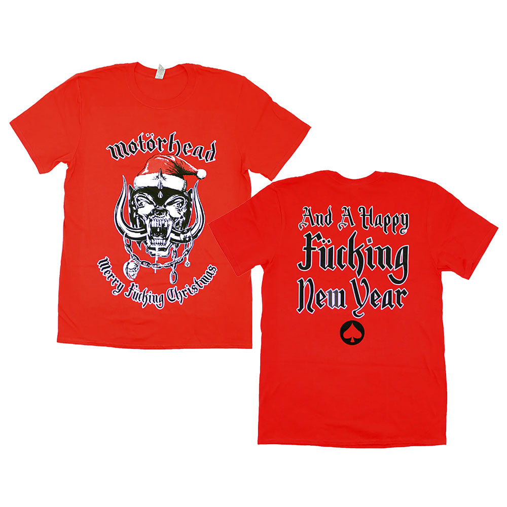 MOTORHEAD モーターヘッド - 【クリスマス限定】Christmas 2017 / バックプリントあり / Tシャツ / メンズ 【公式 / オフィシャル】