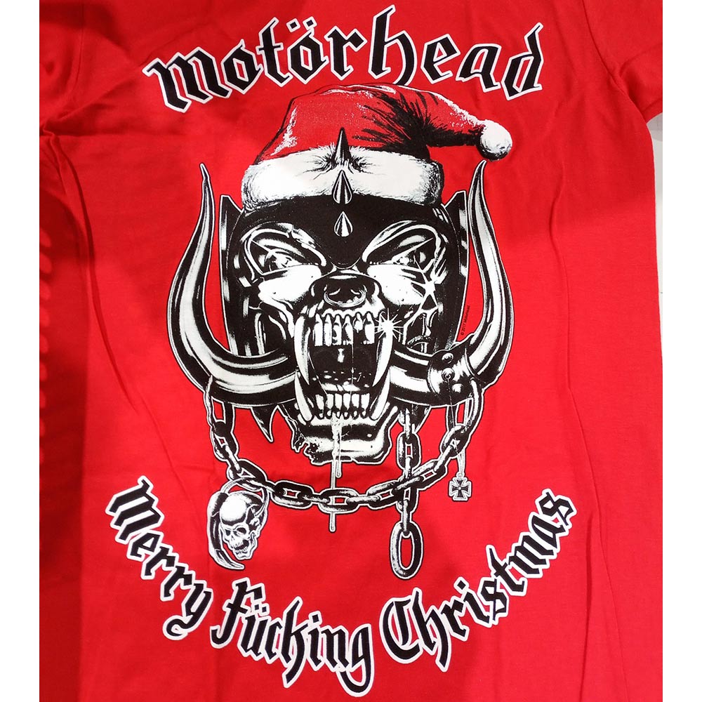 
                  
                    MOTORHEAD モーターヘッド - 【クリスマス限定】Christmas 2017 / バックプリントあり / Tシャツ / メンズ 【公式 / オフィシャル】
                  
                