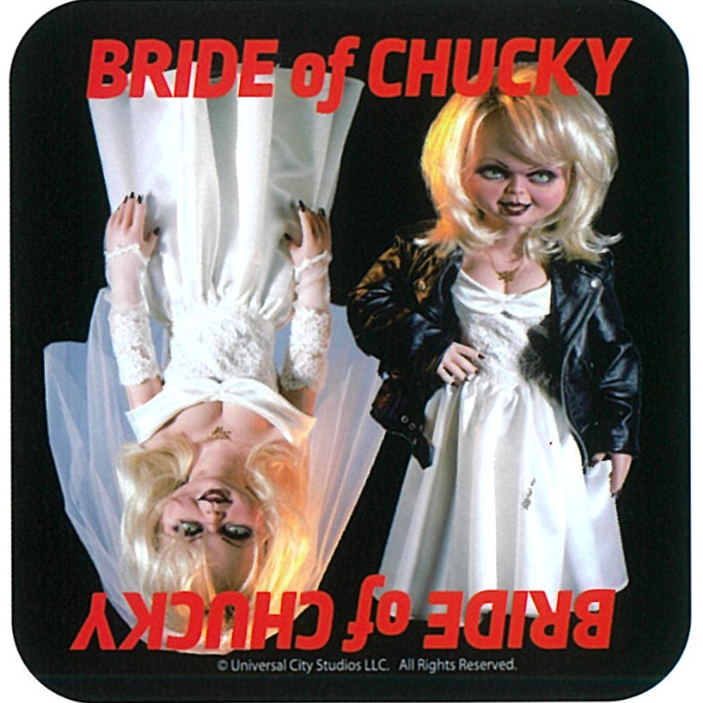 CHILD'S PLAY チャイルドプレイ BRIDE OF CHUCKY Black ステッカー 公式 オフィシャル