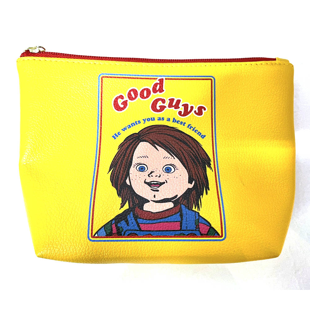 CHILD'S PLAY チャイルドプレイ Good Guys ライチポーチ Yellow ポーチ 公式 オフィシャル