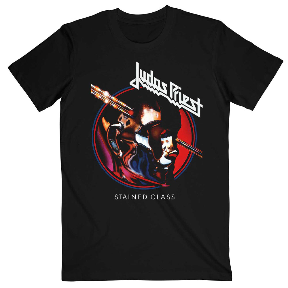 JUDAS PRIEST ジューダスプリースト (12月 来日 ) - Stained Class Album Circle / Tシャツ / メンズ 【公式 / オフィシャル】