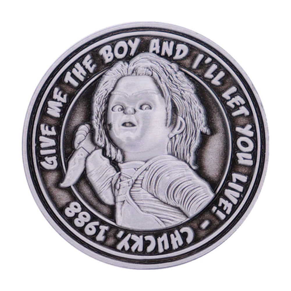 
                  
                    CHILD'S PLAY チャイルドプレイ - Chucky Limited Edition Collectible Coin / コイン 【公式 / オフィシャル】
                  
                