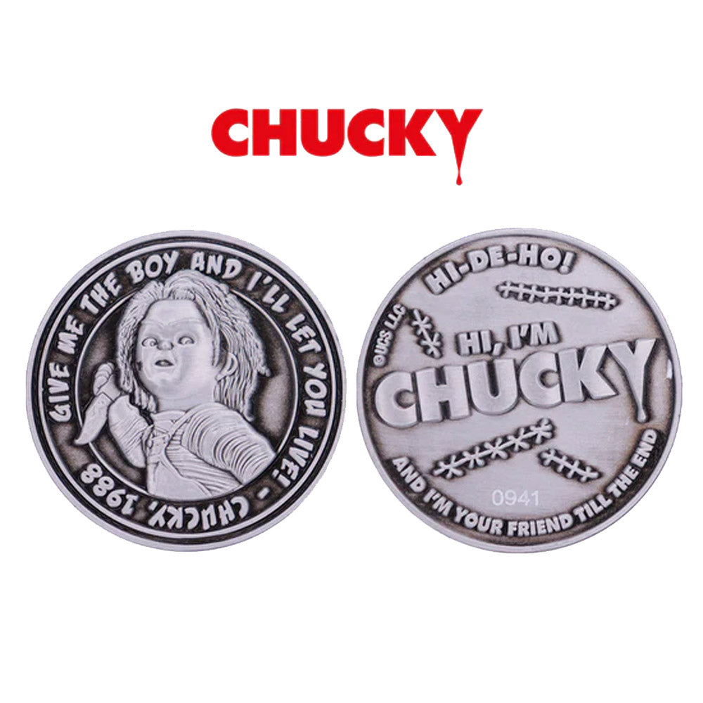 
                  
                    CHILD'S PLAY チャイルドプレイ - Chucky Limited Edition Collectible Coin / コイン 【公式 / オフィシャル】
                  
                