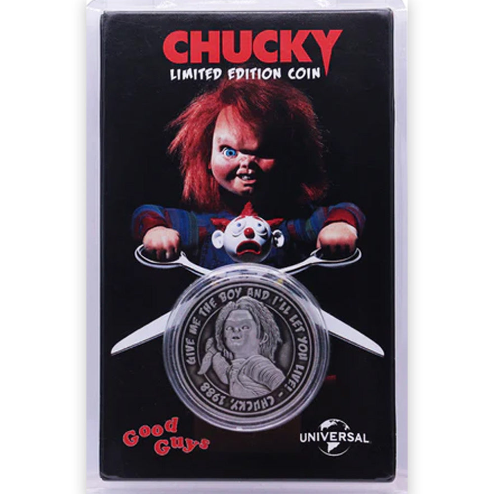 
                  
                    CHILD'S PLAY チャイルドプレイ - Chucky Limited Edition Collectible Coin / コイン 【公式 / オフィシャル】
                  
                