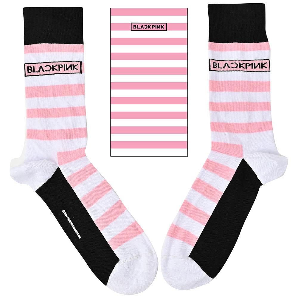 
                  
                    BLACKPINK ブラックピンク - Stripes & Logo / ソックス / メンズ  公式 オフィシャル
                  
                