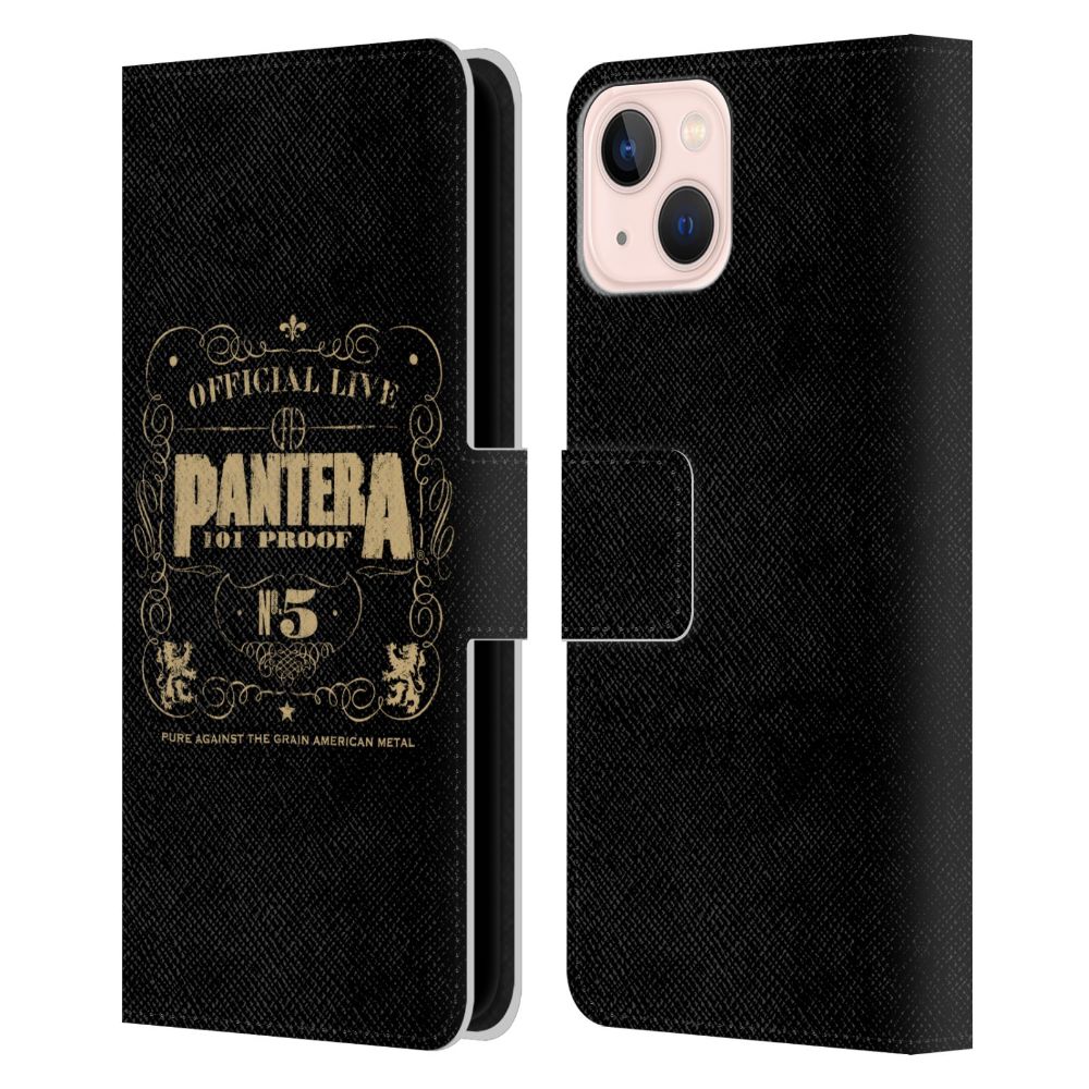 PANTERA パンテラ - 101 Proof レザー手帳型 / Apple iPhoneケース 【公式 / オフィシャル】