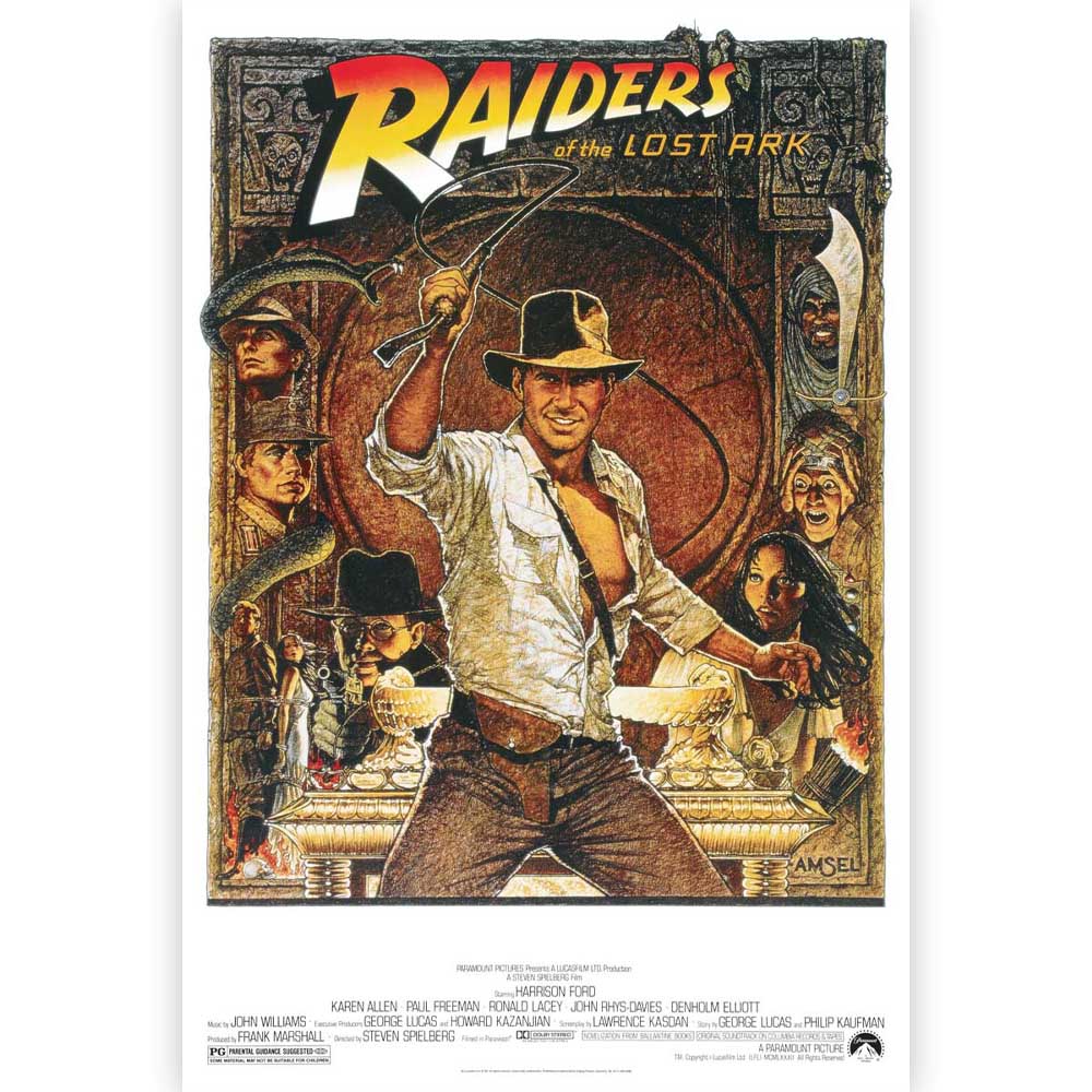 
                  
                    INDIANA JONES インディジョーンズ - RAIDERS OF THE LOST ARK / ポスター 【公式 / オフィシャル】
                  
                