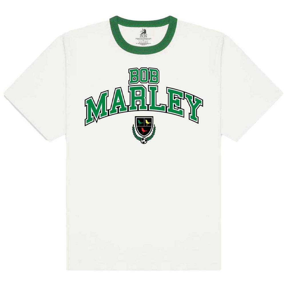 
                  
                    BOB MARLEY ボブマーリー (映画 公開記念 ) Collegiate Crest リンガー Tシャツ メンズ公式 オフィシャル
                  
                