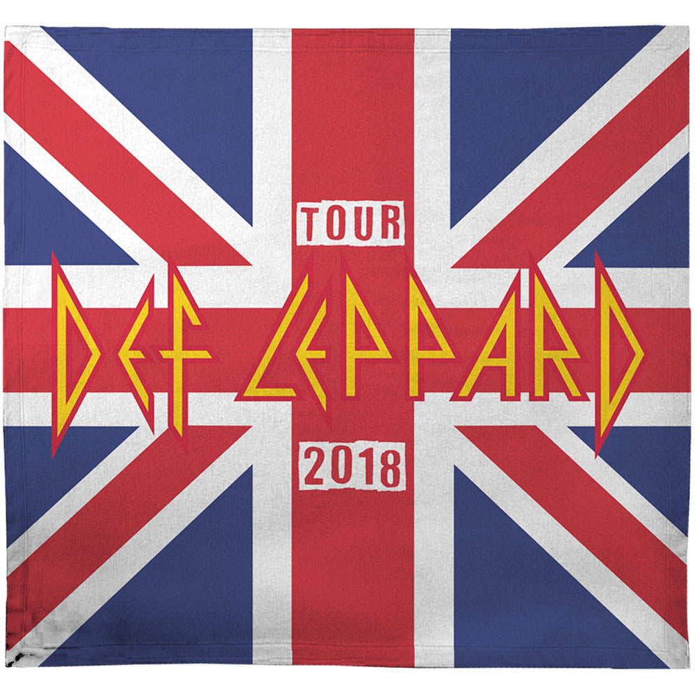 DEF LEPPARD デフレパード - 2018 Tour Union Jack (Ex-Tour) / 寝具 【公式 / オフィシャル】