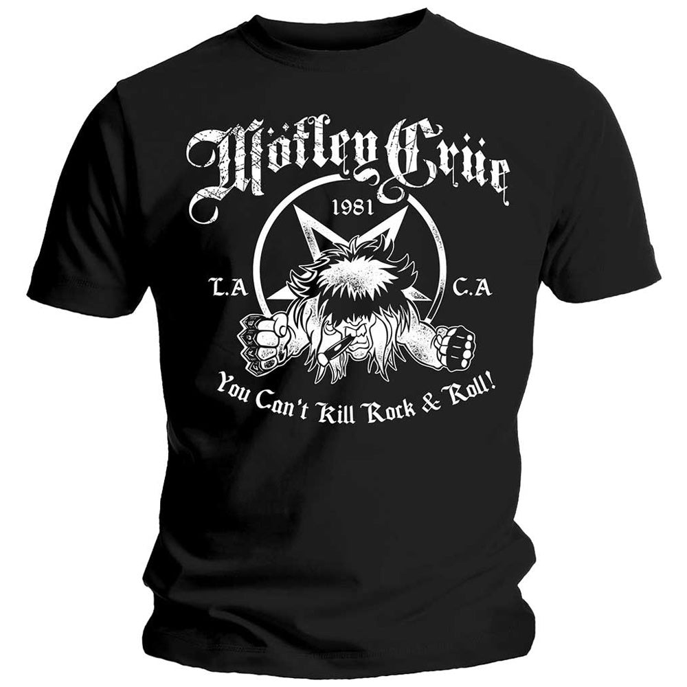 MOTLEY CRUE モトリークルー - You Can't Kill Rock & Roll / Tシャツ / メンズ 【公式 / オフィシャル】