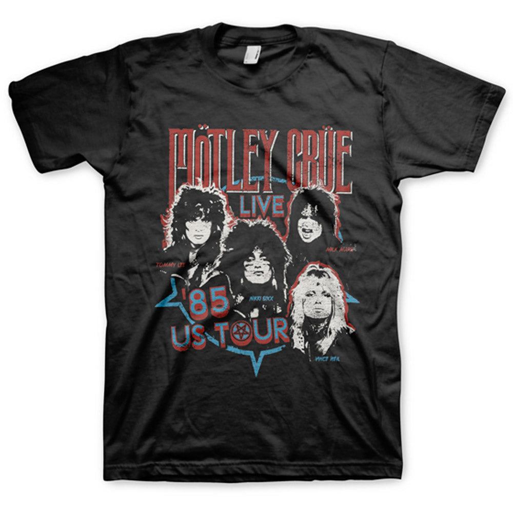 MOTLEY CRUE モトリークルー - LIVE 85 / Tシャツ / メンズ 【公式 / オフィシャル】