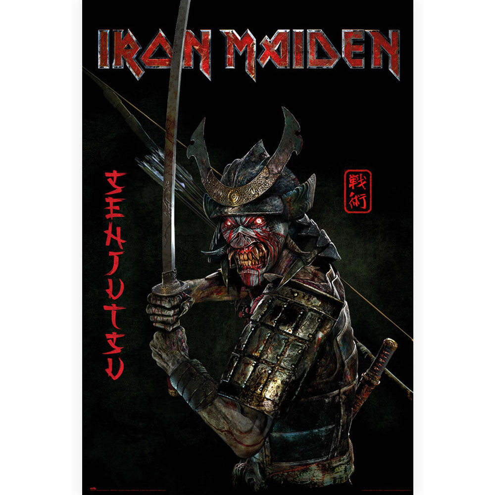 
                  
                    IRON MAIDEN アイアンメイデン (9月 来日 ) - SENJUTSU / ポスター 【公式 / オフィシャル】
                  
                