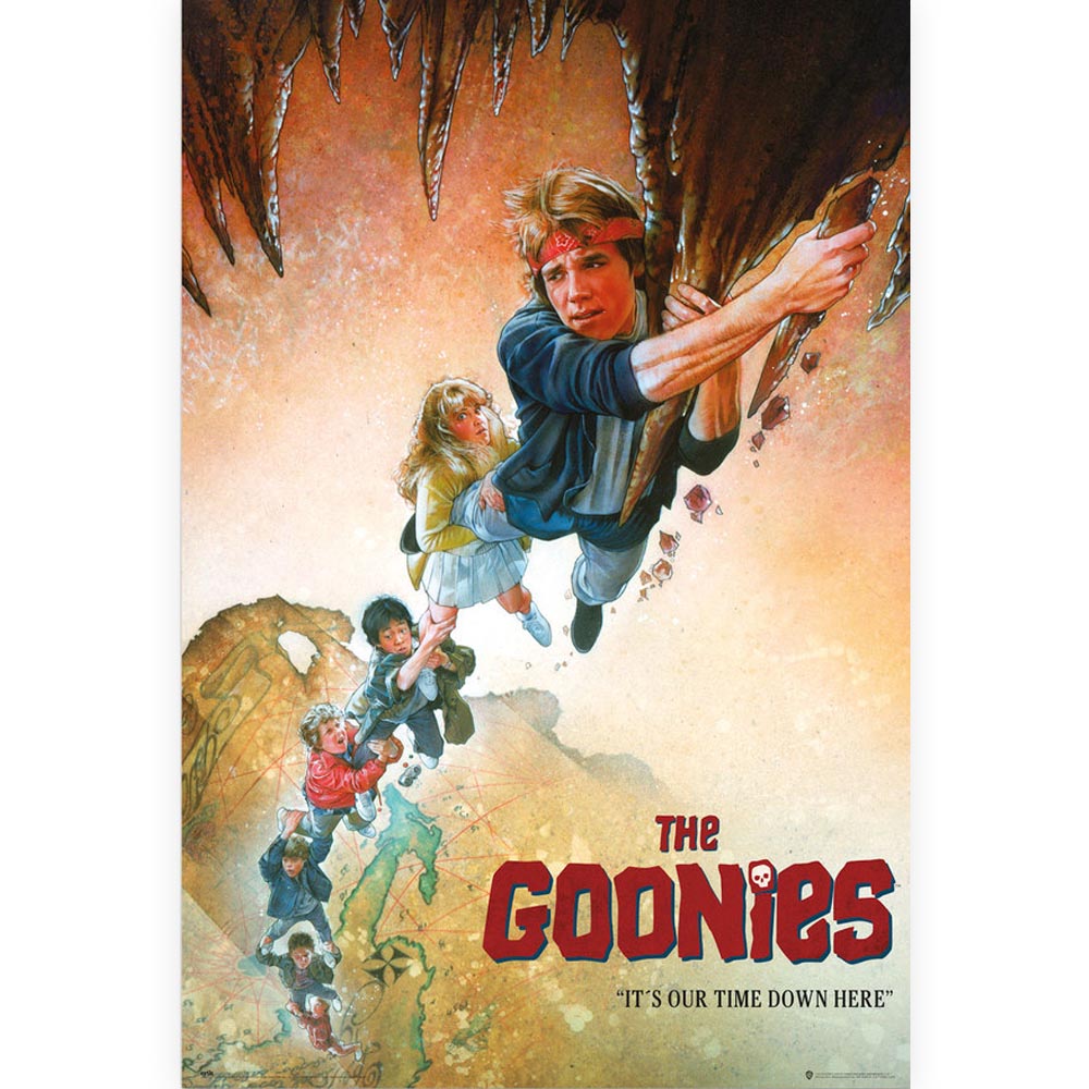 GOONIES グーニーズ - IT'S OUR TIME DOWN HERE / ポスター 【公式 / オフィシャル】