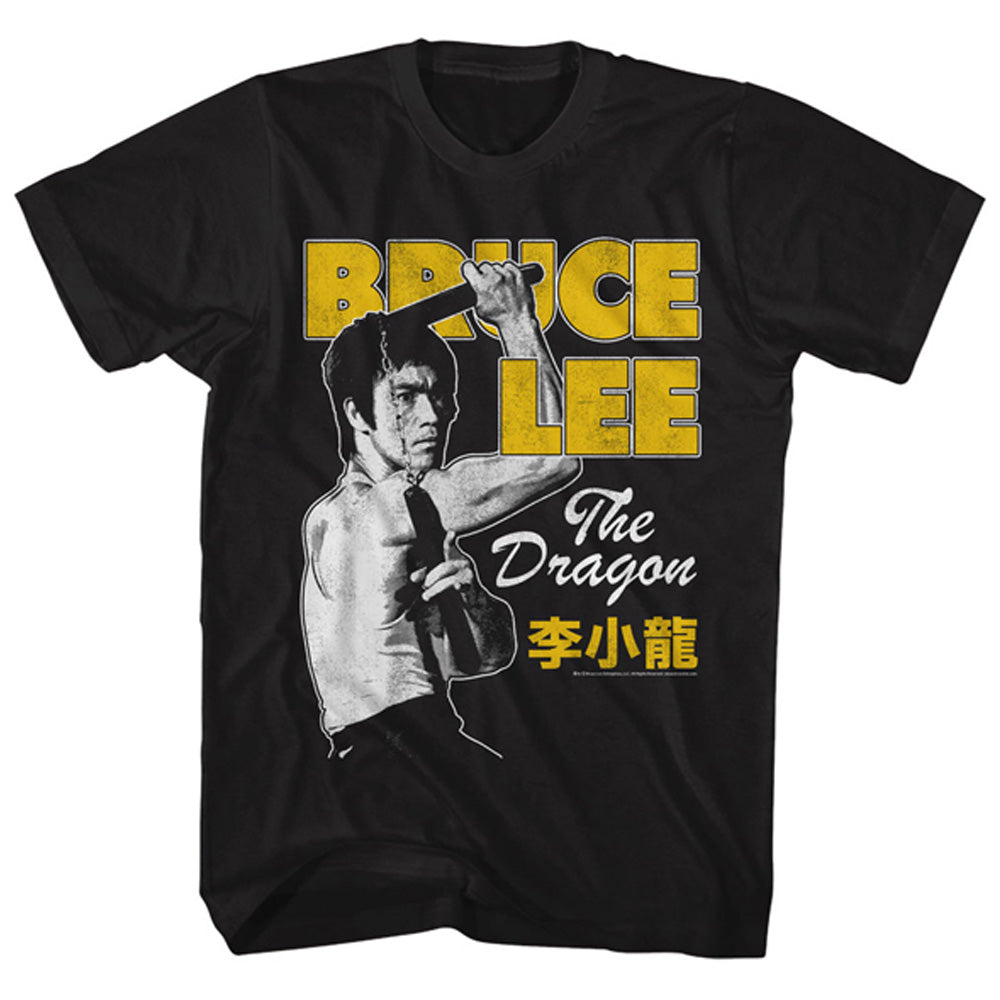 BRUCE LEE ブルースリー NUNCHUCK POSE Tシャツ メンズ 公式 オフィシャル