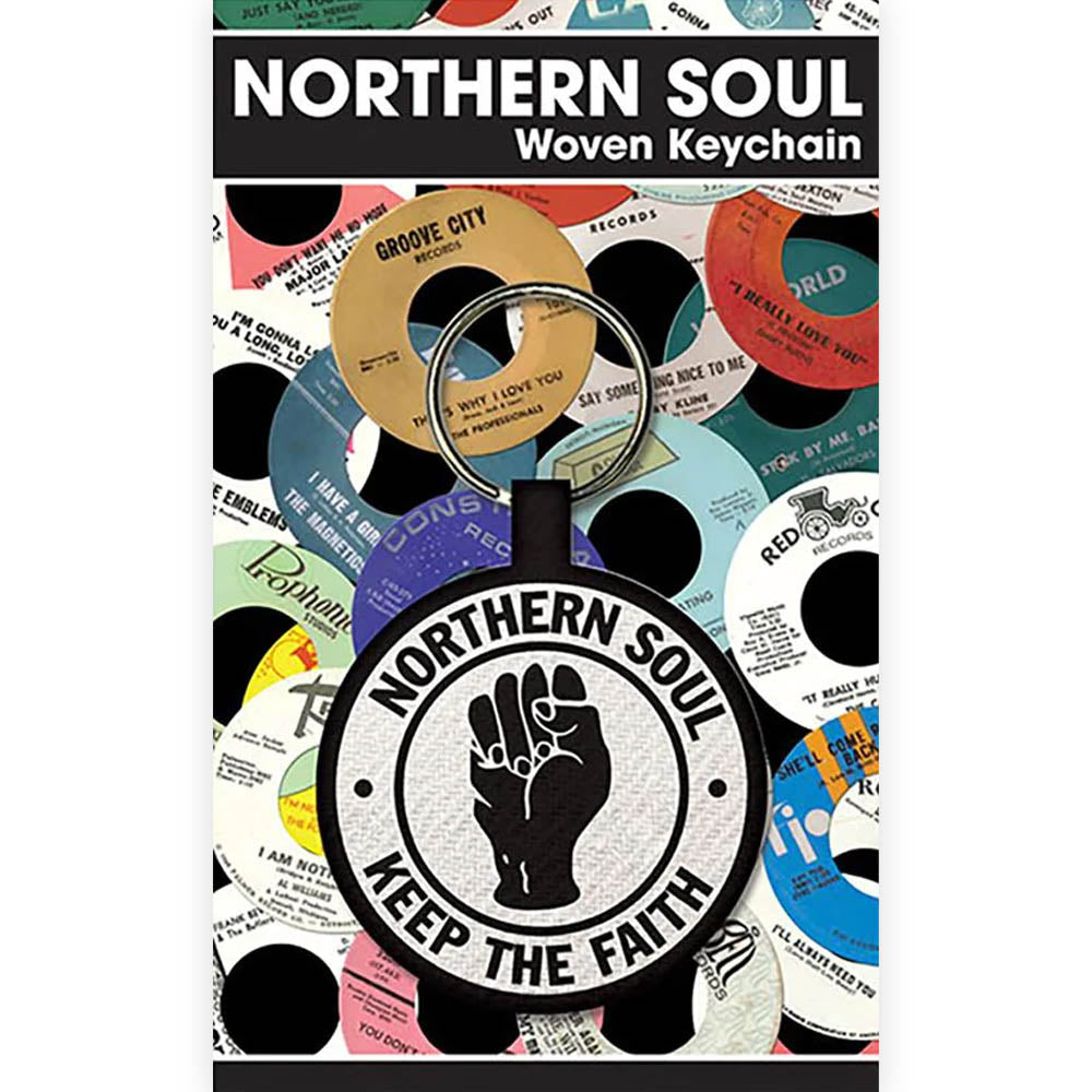 NORTHERN SOUL ノーザンソウル - Keep The Faith / Woven Keychain / キーホルダー 【公式 / オフィシャル】