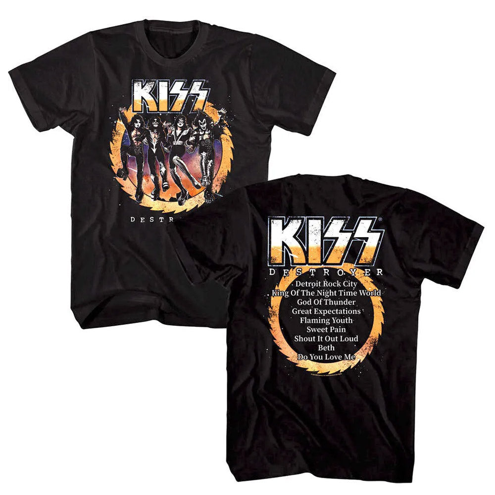 
                  
                    KISS キッス (デビュー 50周年 ) - DESTROYER ALBUM / バックプリントあり / Tシャツ / メンズ 【公式 / オフィシャル】
                  
                