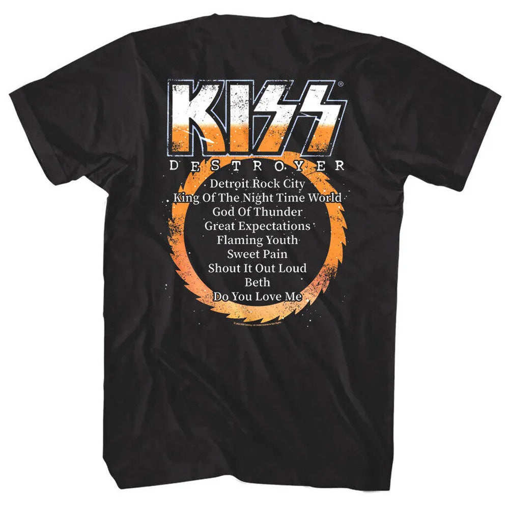 
                  
                    KISS キッス (デビュー 50周年 ) - DESTROYER ALBUM / バックプリントあり / Tシャツ / メンズ 【公式 / オフィシャル】
                  
                