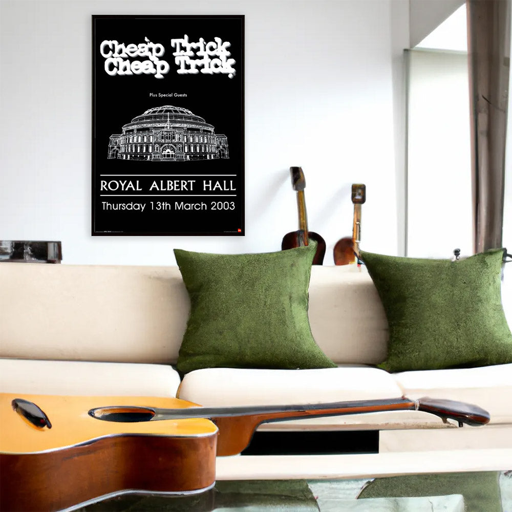 CHEAP TRICK チープトリック Royal Albert Hall ポスター 公式 オフィシャル