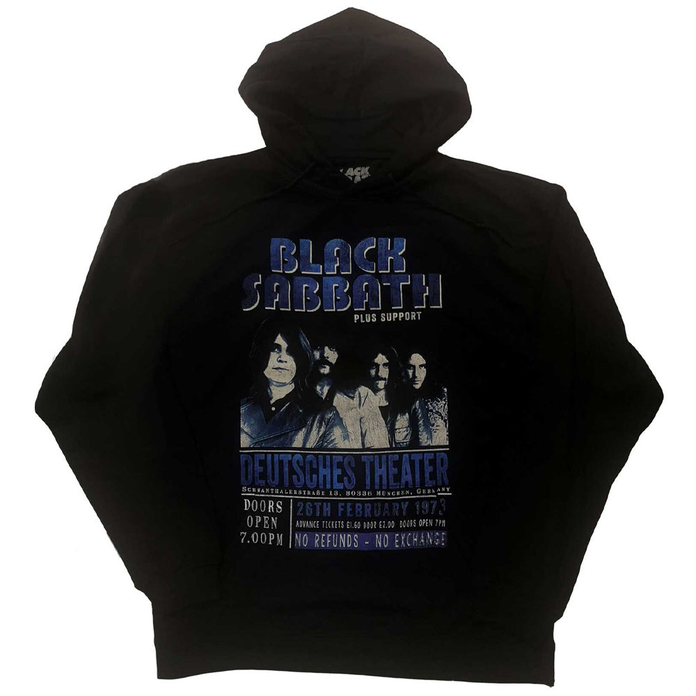 BLACK SABBATH ブラックサバス Deutsches '73 ECO-Pullover Hoodie 公式 オフィシャル