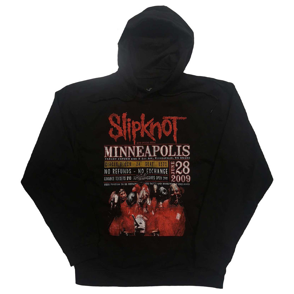 SLIPKNOT スリップノット (デビュー 25周年 ) - Minneapolis '09 / バックプリントあり / ECO-Pullover Hoodie / パーカー・スウェット / メンズ 【公式 / オフィシャル】