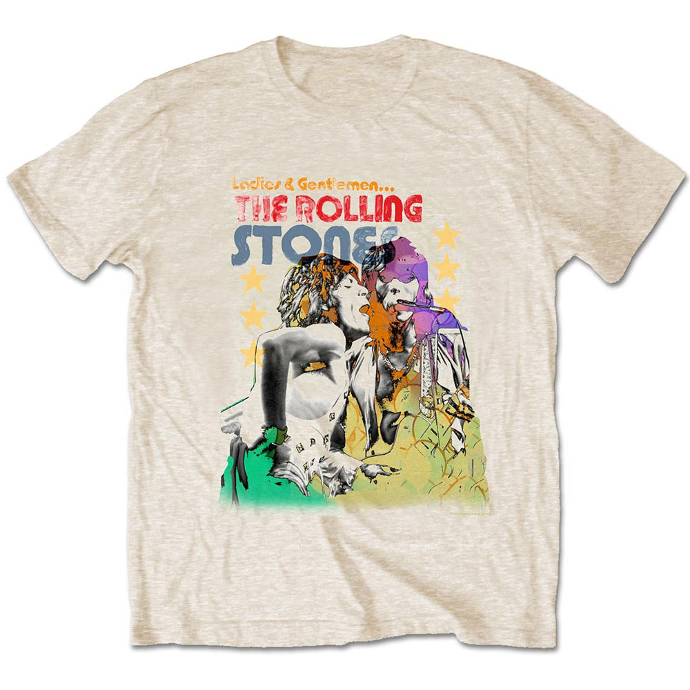 ROLLING STONES ローリングストーンズ (デビュー作 60周年 ) - Mick & Keith Watercolour Stars / Tシャツ / メンズ 【公式 / オフィシャル】