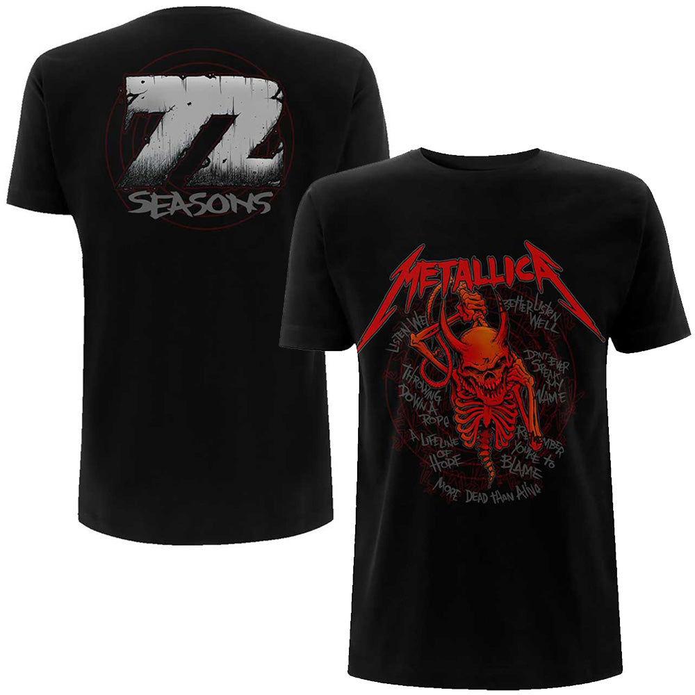 
                  
                    METALLICA メタリカ - Skull Screaming Red 72 Seasons / バックプリントあり / Tシャツ / メンズ 【公式 / オフィシャル】
                  
                