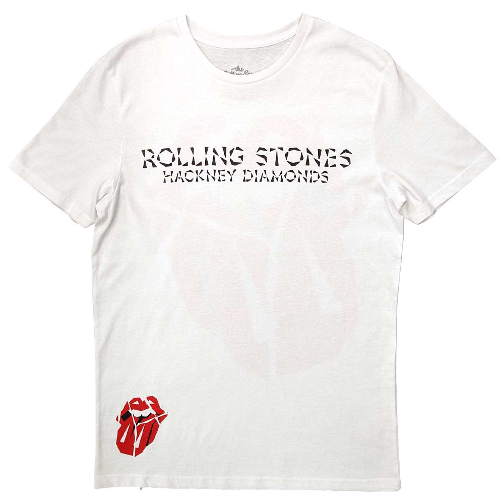 ROLLING STONES ローリングストーンズ (デビュー作 60周年 ) - Hackney Diamonds Lick / バックプリントあり / Tシャツ / メンズ 【公式 / オフィシャル】