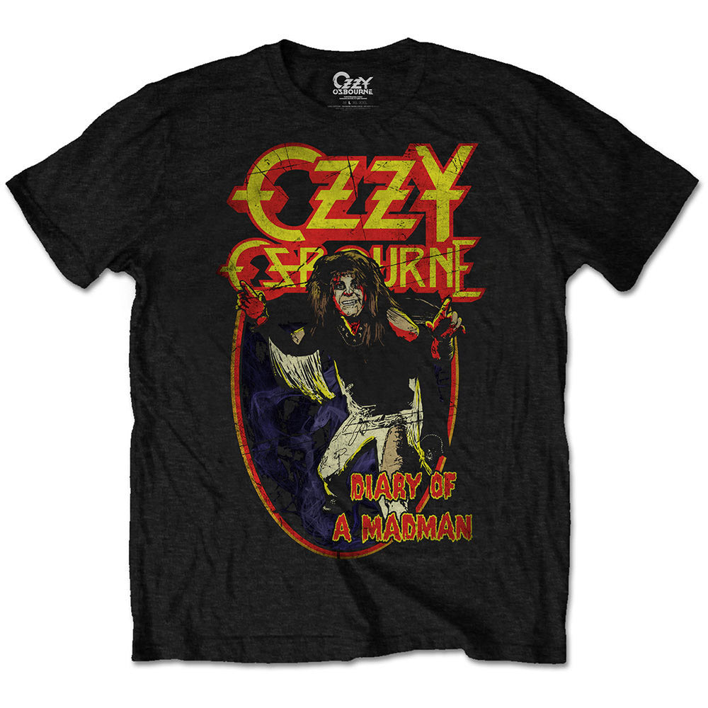 OZZY OSBOURNE オジーオズボーン (ソロ 45周年 ) - Diary of a Mad Man / Tシャツ / メンズ 【公式 / オフィシャル】