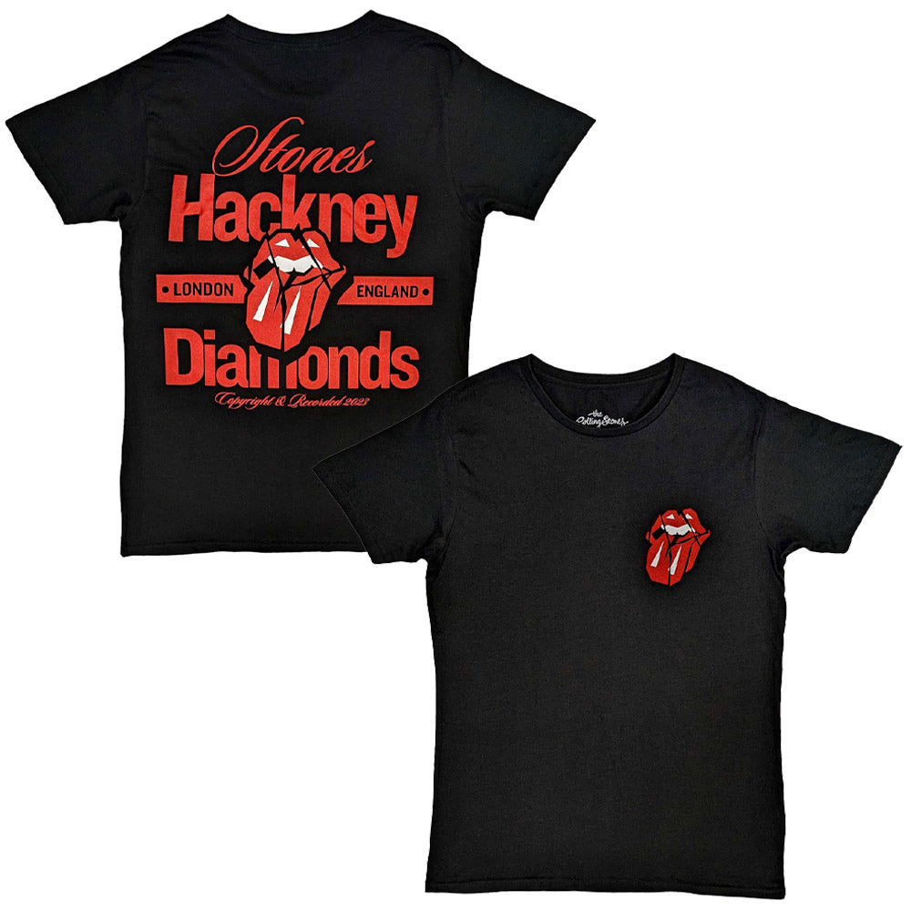 ROLLING STONES ローリングストーンズ (デビュー作 60周年 ) - Hackney Diamonds Hackney London / バックプリントあり / Tシャツ / メンズ 【公式 / オフィシャル】