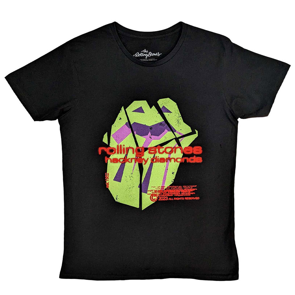 ROLLING STONES ローリングストーンズ (デビュー作 60周年 ) - Hackney Diamonds Neon Tongue / Tシャツ / メンズ 【公式 / オフィシャル】