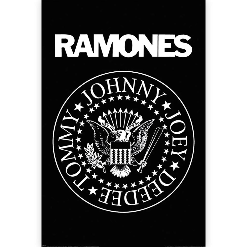 RAMONES - (結成 50周年 ) - Logo