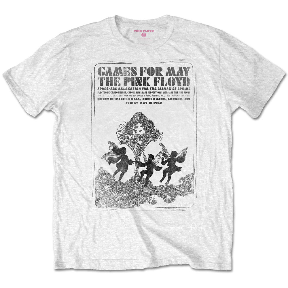 PINK FLOYD ピンクフロイド (「対」 30周年 ) - Games For May B&W / Tシャツ / メンズ 【公式 / オフィシャル】