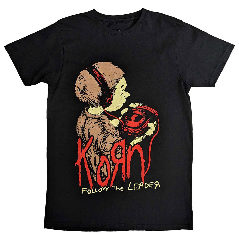 
                  
                    KORN コーン (デビュー 30周年 ) - Follow The Leader / バックプリントあり / Tシャツ / メンズ 【公式 / オフィシャル】
                  
                