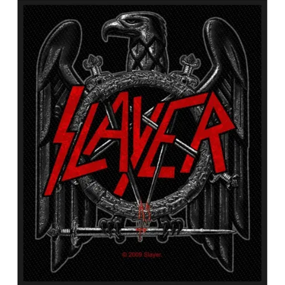 SLAYER スレイヤー - BLACK EAGLE / ワッペン 【公式 / オフィシャル】