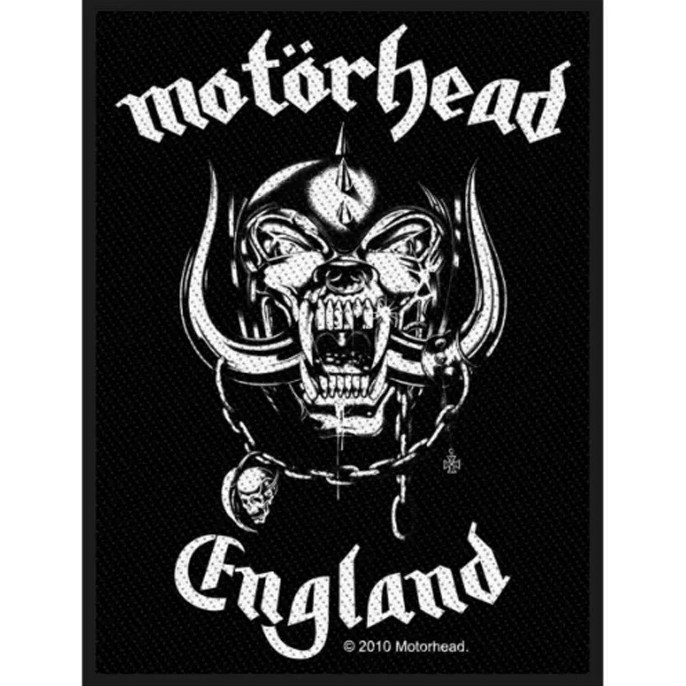 MOTORHEAD モーターヘッド - ENGLAND / ワッペン 【公式 / オフィシャル】