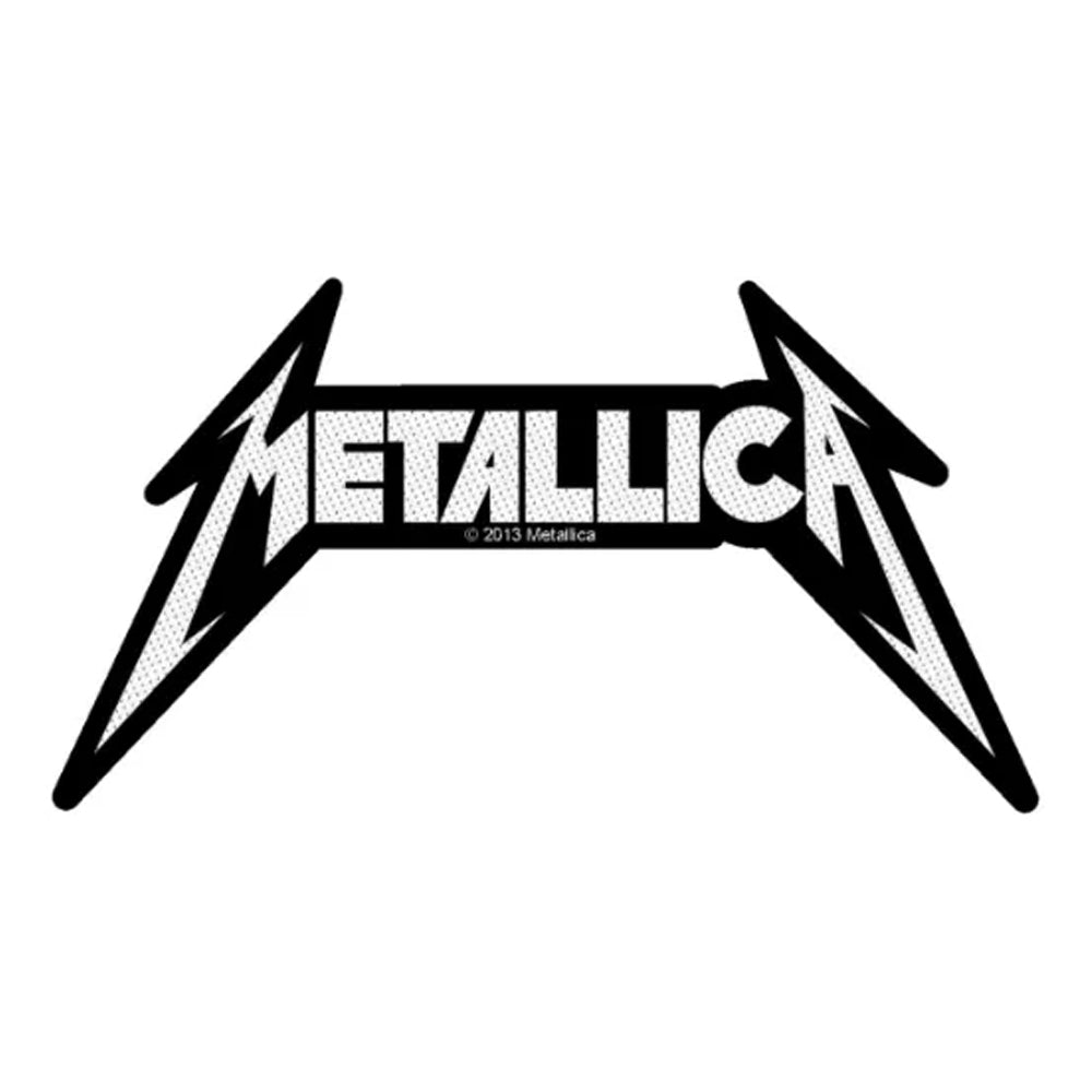 METALLICA メタリカ - SHAPED LOGO / ワッペン 【公式 / オフィシャル】