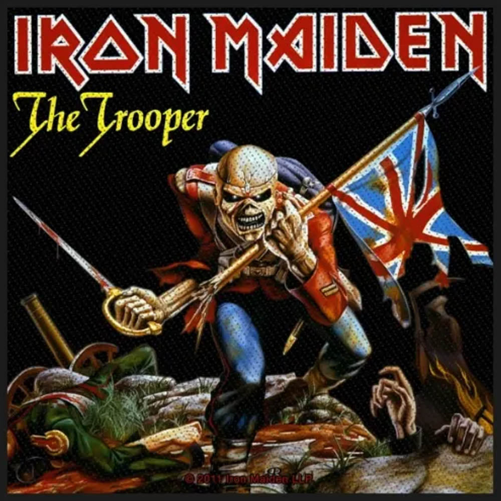 IRON MAIDEN アイアンメイデン (9月 来日 ) - THE TROOPER / ワッペン 【公式 / オフィシャル】