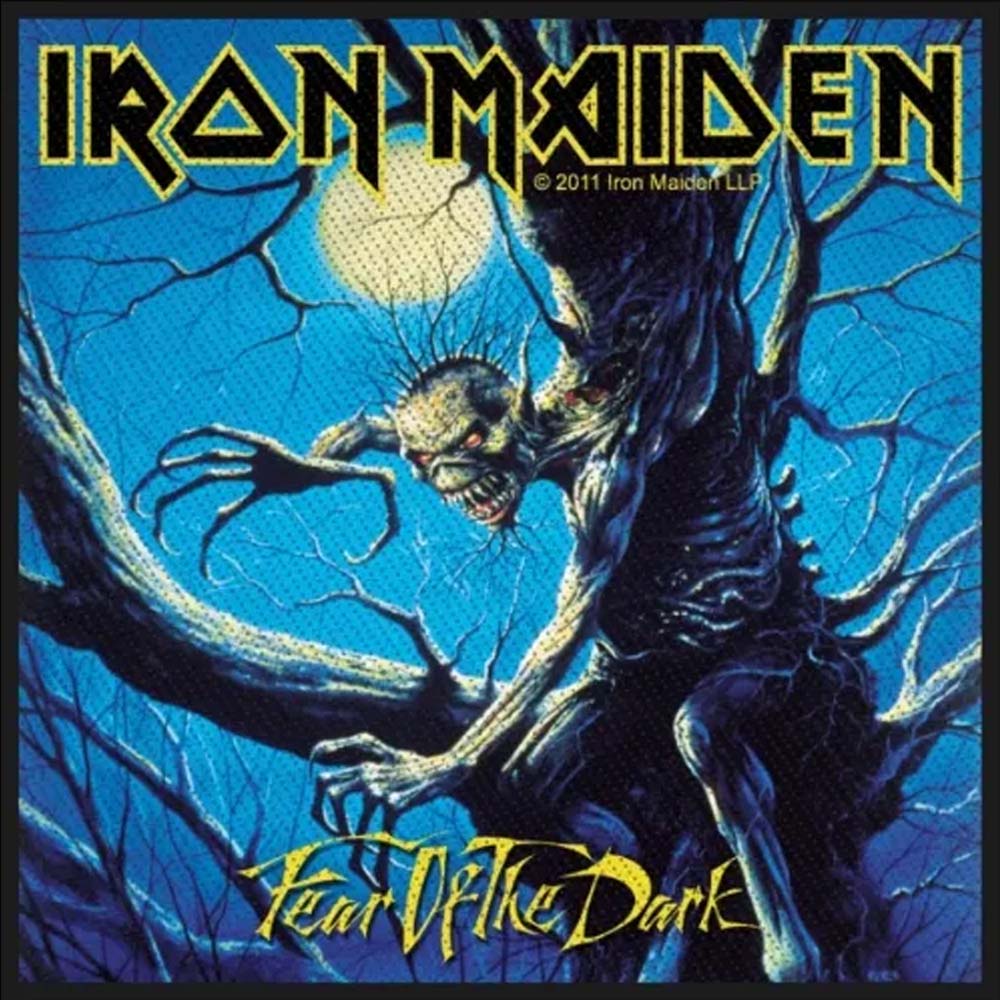 IRON MAIDEN アイアンメイデン (9月 来日 ) - FEAR OF THE DARK / ワッペン 【公式 / オフィシャル】