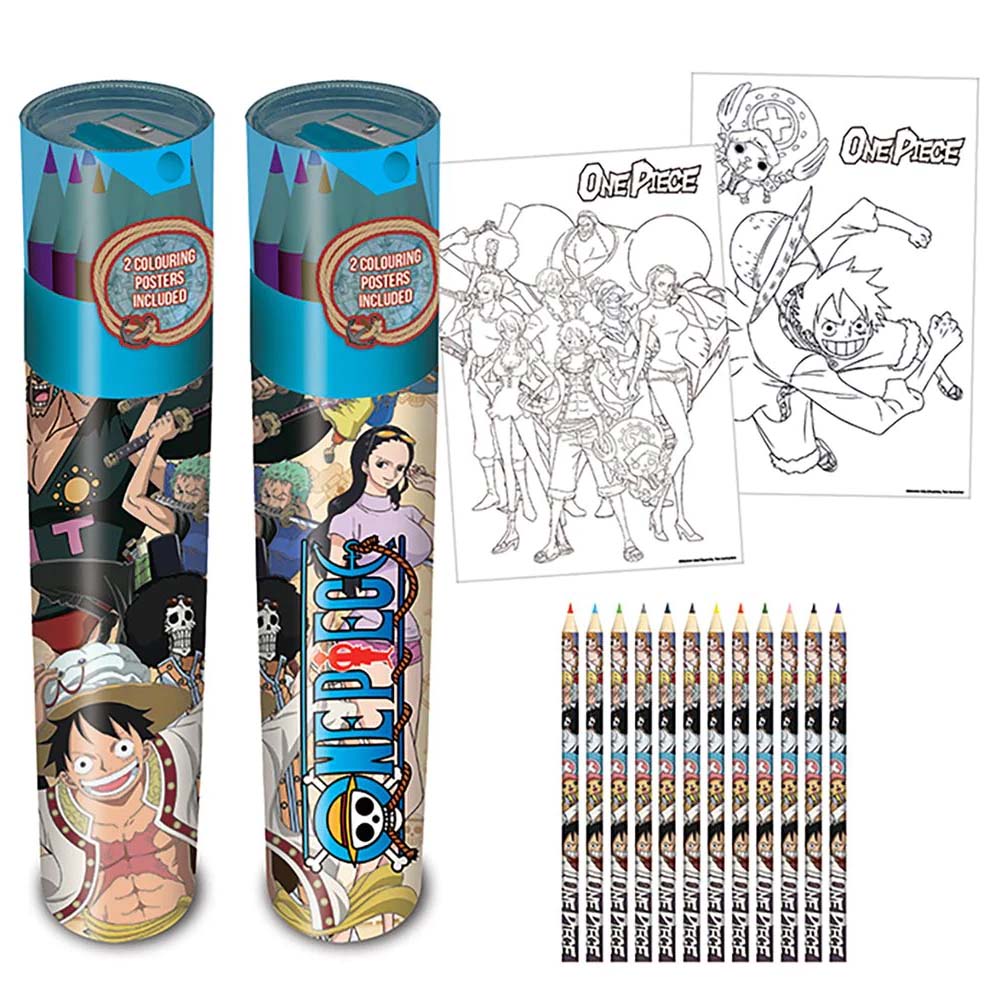 ONE PIECE ワンピース - Whole Cake Island / Pencil Tube / 色鉛筆セット / 筆記具 【公式 / オフィシャル】