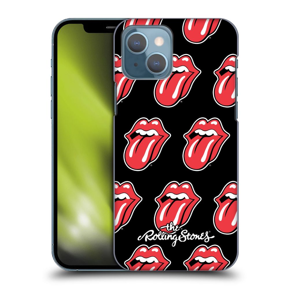 ROLLING STONES ローリングストーンズ (デビュー作 60周年 ) - Tongue Classic Patterne ハード case / Apple iPhoneケース 【公式 / オフィシャル】