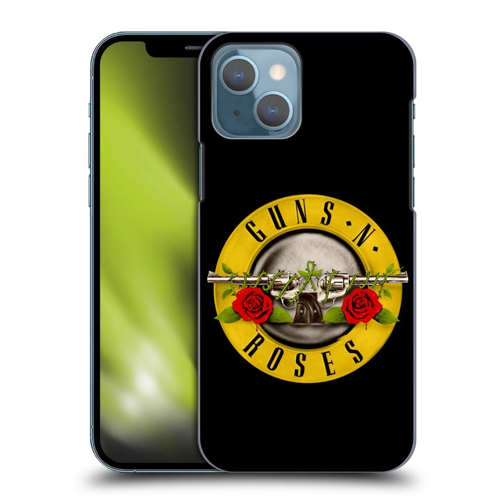 GUNS N ROSES ガンズアンドローゼズ - Bullet Logo ハードcase / Apple iPhoneケース 【公式 / オフィシャル】