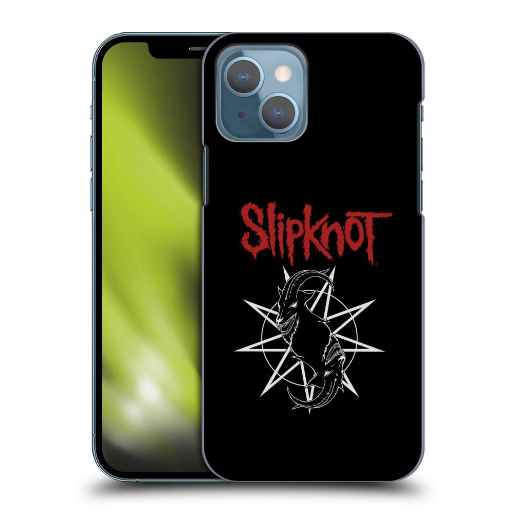 SLIPKNOT スリップノット (デビュー 25周年 ) - Goat Logo ハード case / Apple iPhoneケース 【公式 / オフィシャル】