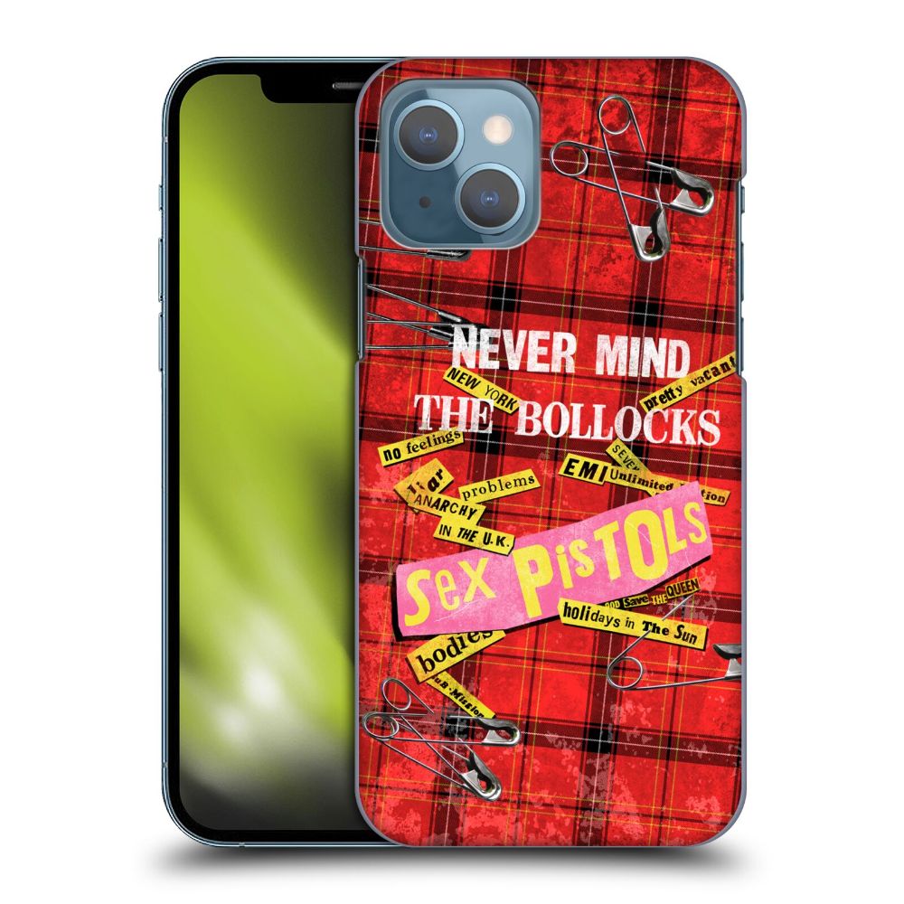 SEX PISTOLS セックスピストルズ (シド 追悼 45周年 ) - Tartan Print Song Art ハードcase / Apple iPhoneケース 【公式 / オフィシャル】