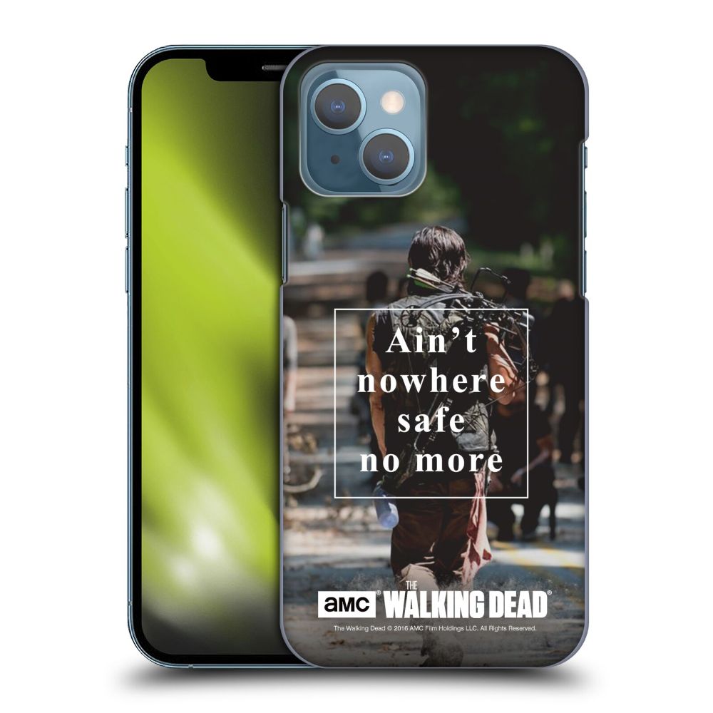 WALKING DEAD ウォーキングデッド - Daryl Nowhere Safe ハード case / Apple iPhoneケース 【公式 / オフィシャル】