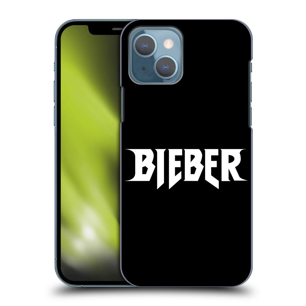 JUSTIN BIEBER ジャスティンビーバー (デビュー 15周年 ) - Logo Name ハード case / Apple iPhoneケース 【公式 / オフィシャル】