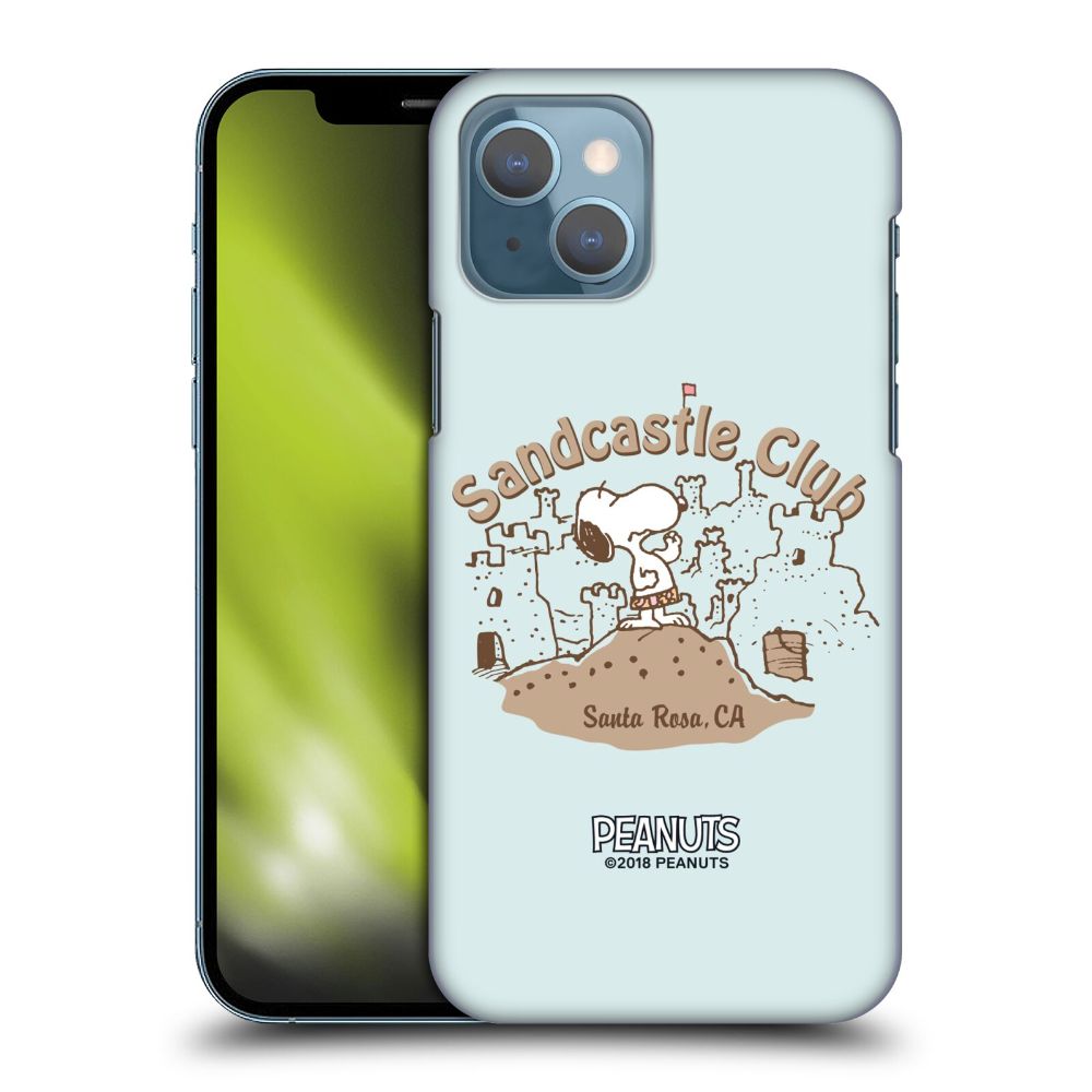 PEANUTS スヌーピー - Sand Castle ハード case / Apple iPhoneケース 【公式 / オフィシャル】