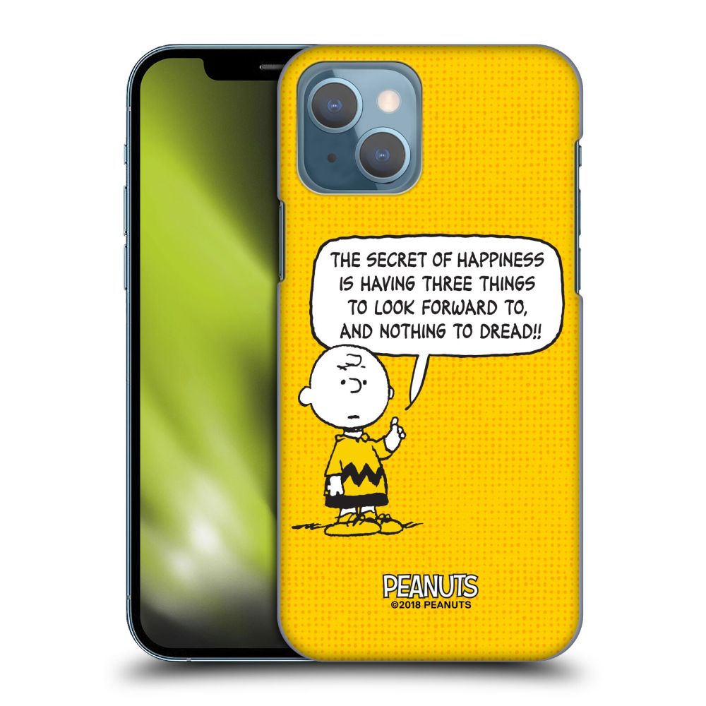 PEANUTS スヌーピー - Happiness ハード case / Apple iPhoneケース 【公式 / オフィシャル】